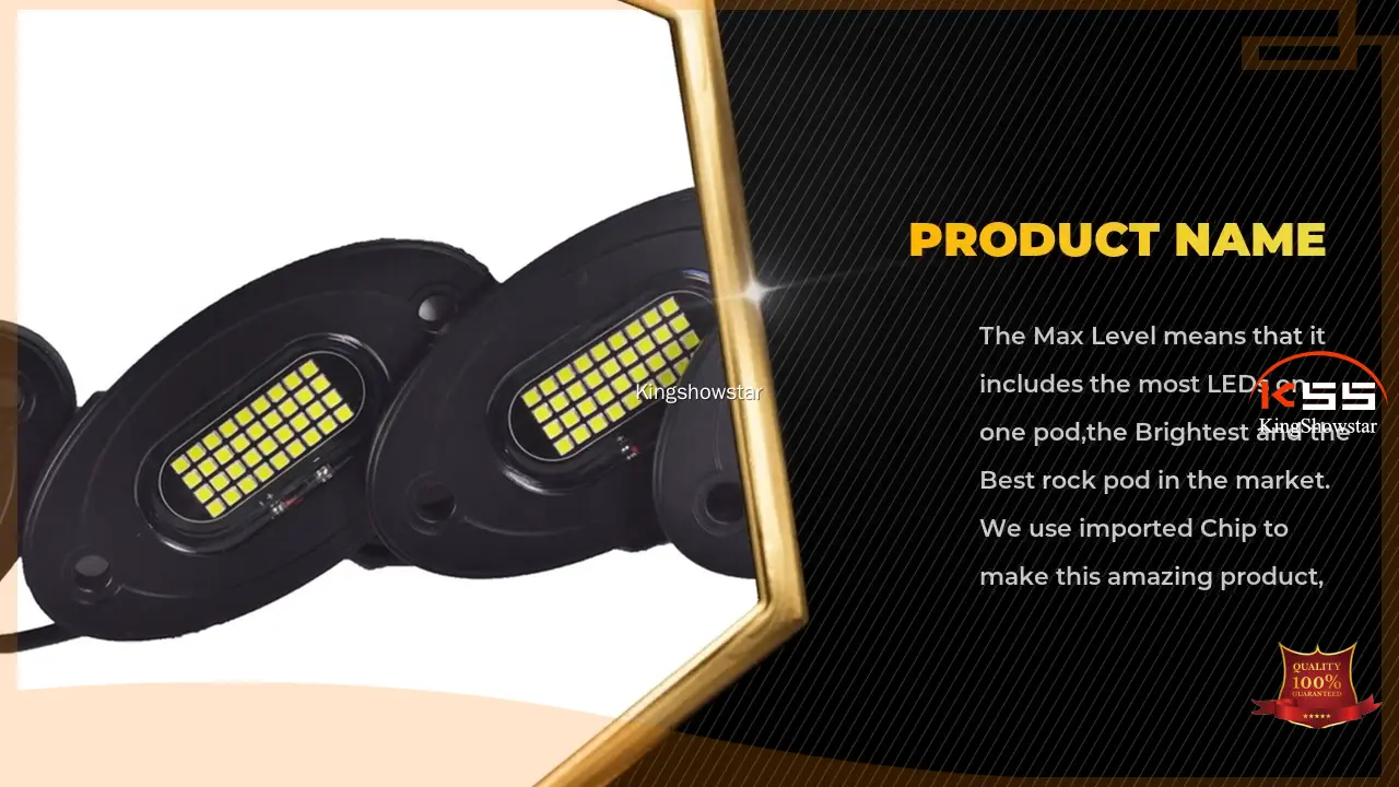 Kingshowstar | Latest car rock lights wholesale 1