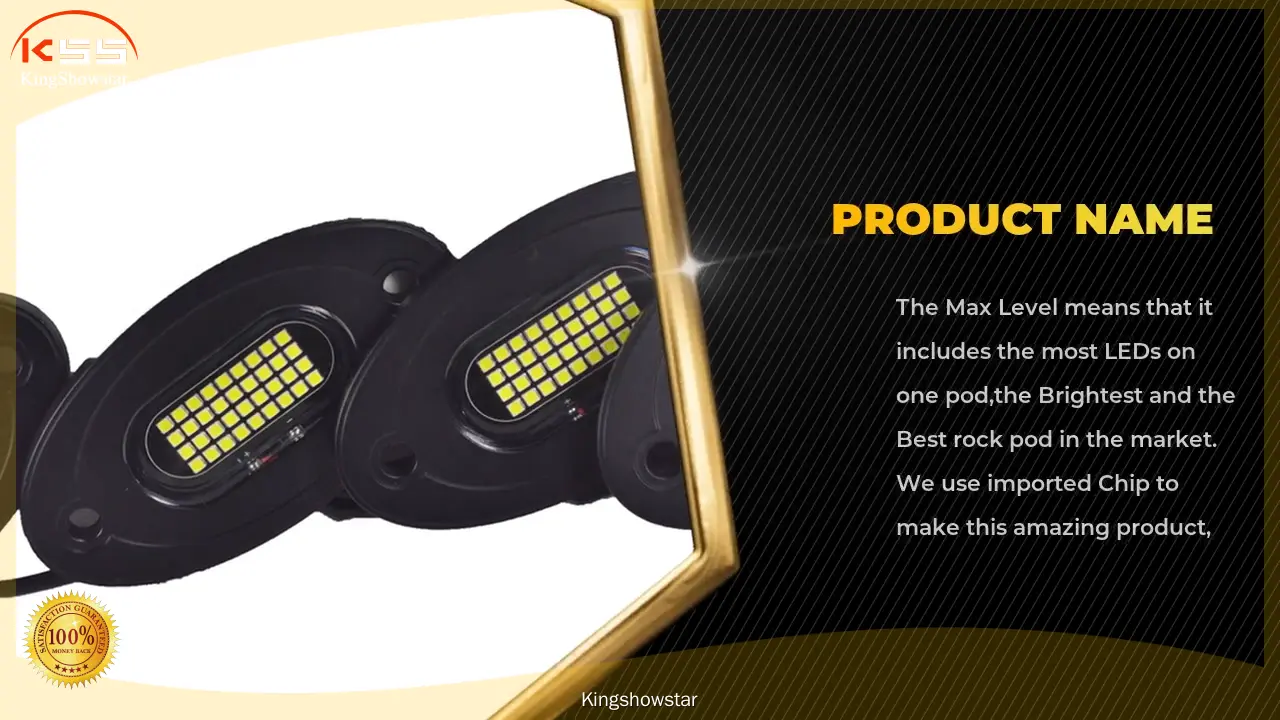 Kingshowstar | Custom made waterproof rock lights company 1