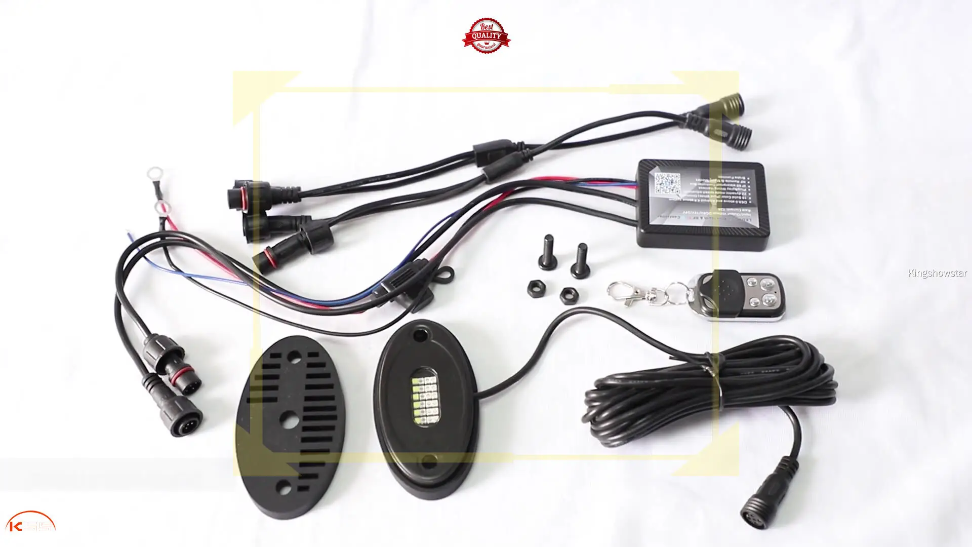 Kingshowstar | Bulk buy rock light kit for sale 1