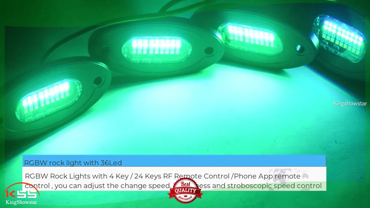 Custom made best rock lights company | Kingshowstar 1