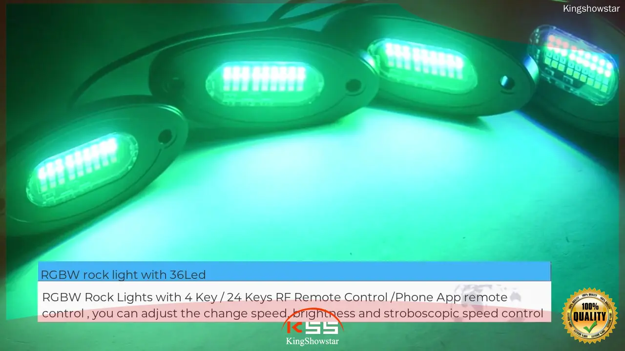 Kingshowstar | Bulk led rock light for sale 1