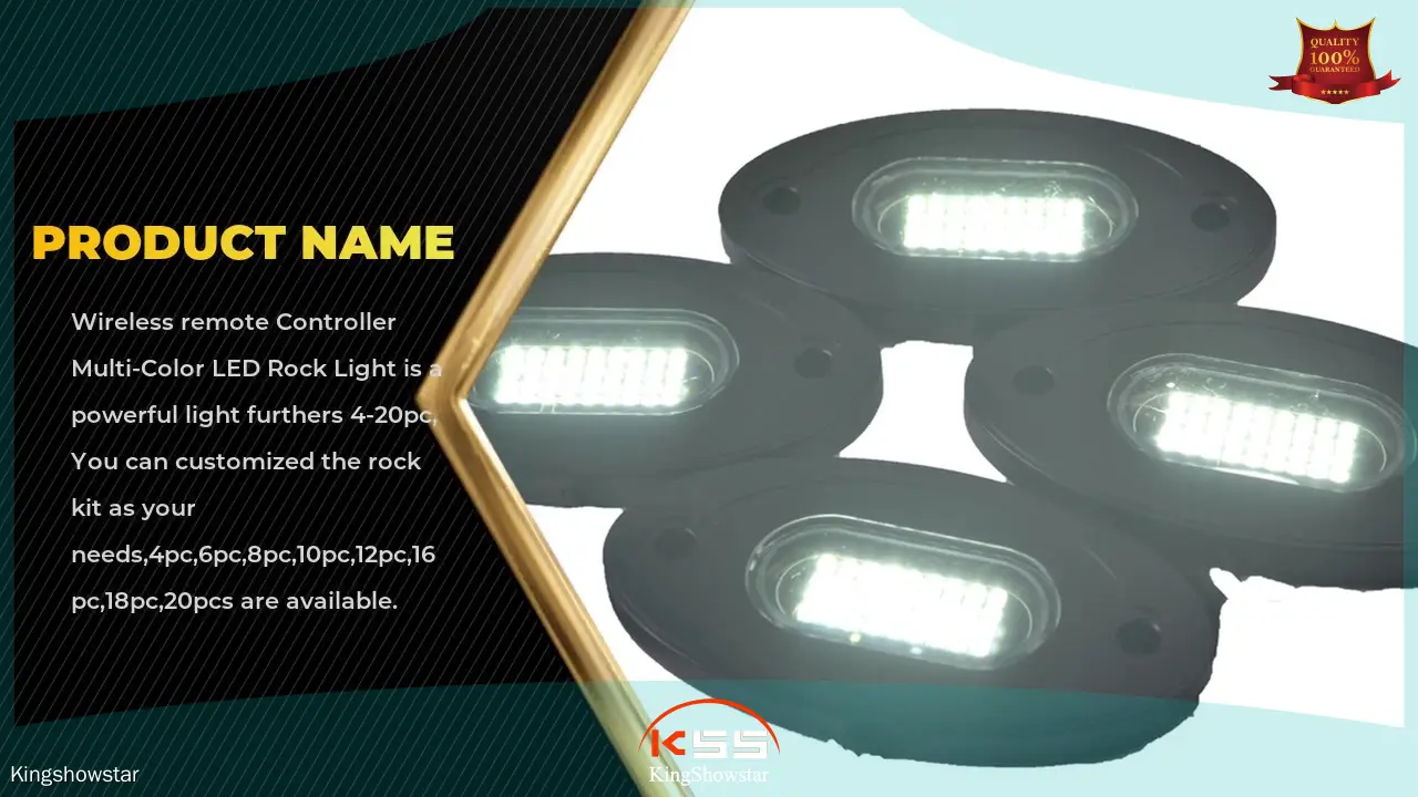 Kingshowstar | New led rock light wholesale 1