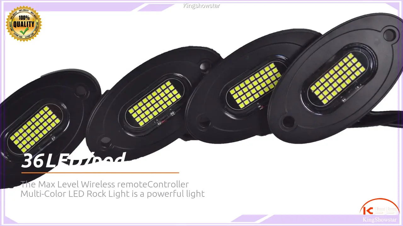 Kingshowstar | Latest best rgb rock lights wholesale 1
