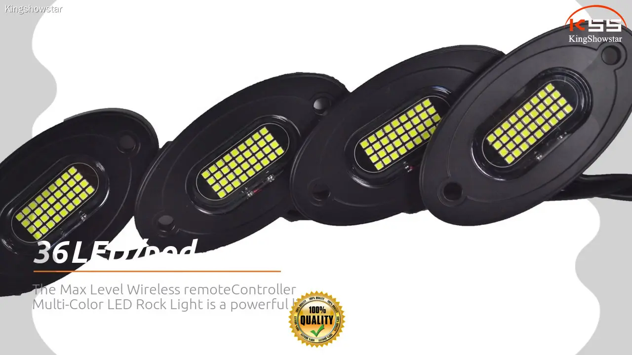 Customized best rock lights for utv supply | Kingshowstar 1