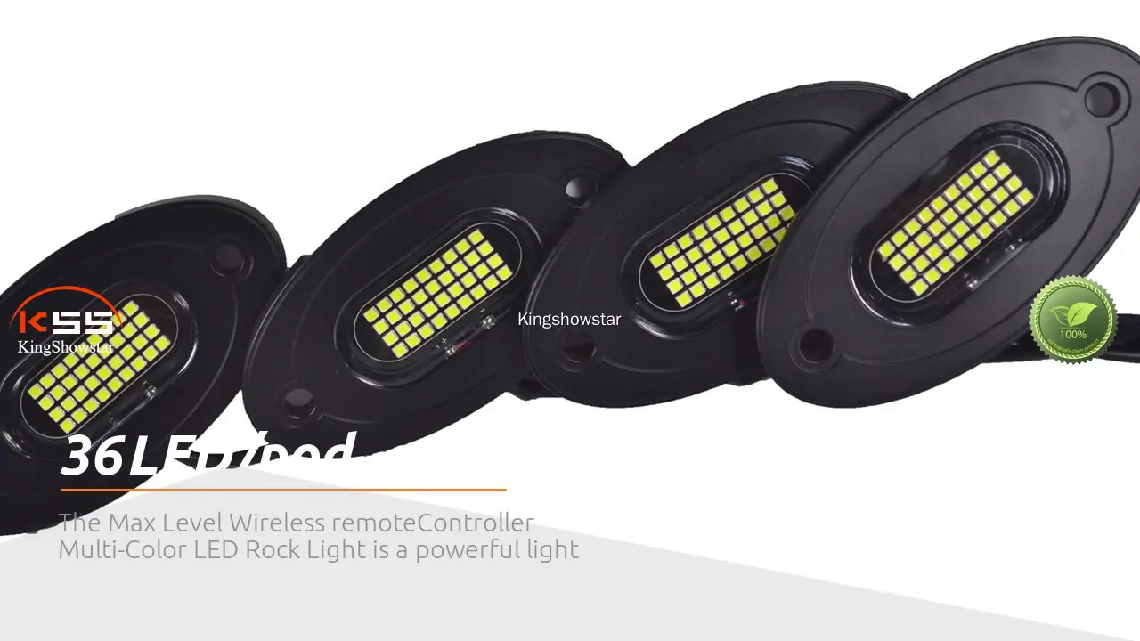 Custom best rock lights manufacturer Manufacturer | Kingshowstar 1