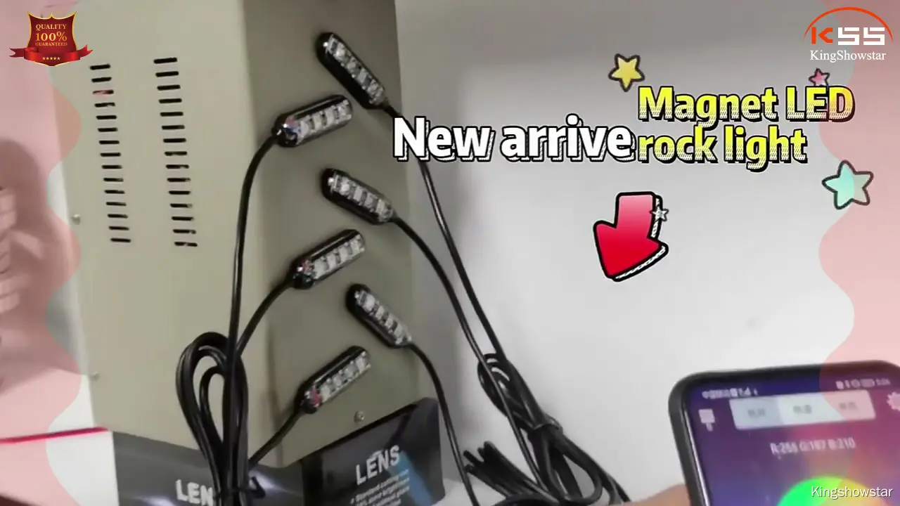 Super Bright White Magnet LED Rock Light - Best for UTV 1