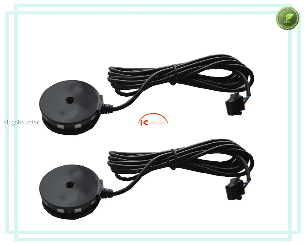 2pc LED Motorcycle Wheel Light Kit - RGB Color, Waterproof IP68 1