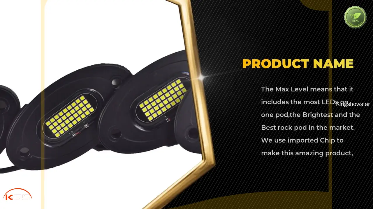 2021 The Max 36W Led Rock Light IP68 Certified 1