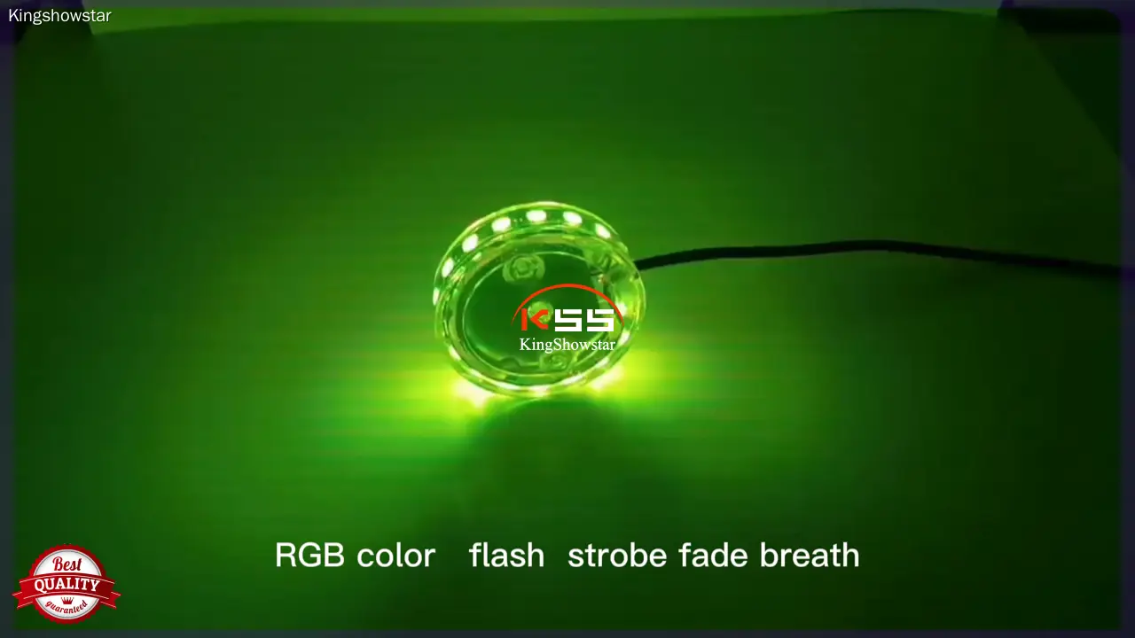 Customizable 2.5 LED RGB Motorcycle Wheel Light Pod 1