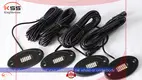24W RGBW LED Rock Light Kit - Waterproof, Bluetooth Controlled 1
