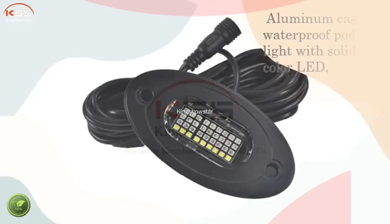 8-Pod RGBW LED Rock Light Kit with Bluetooth Control 1