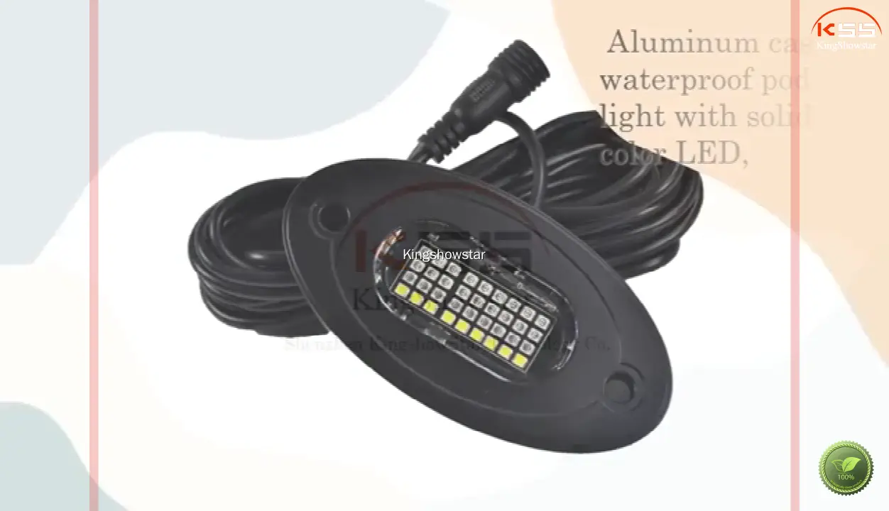 Custom waterproof rock lights for sale Manufacturer | Kingshowstar 1
