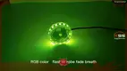 Custom wheel led lights for motorcycle manufacturer | Kingshowstar 1