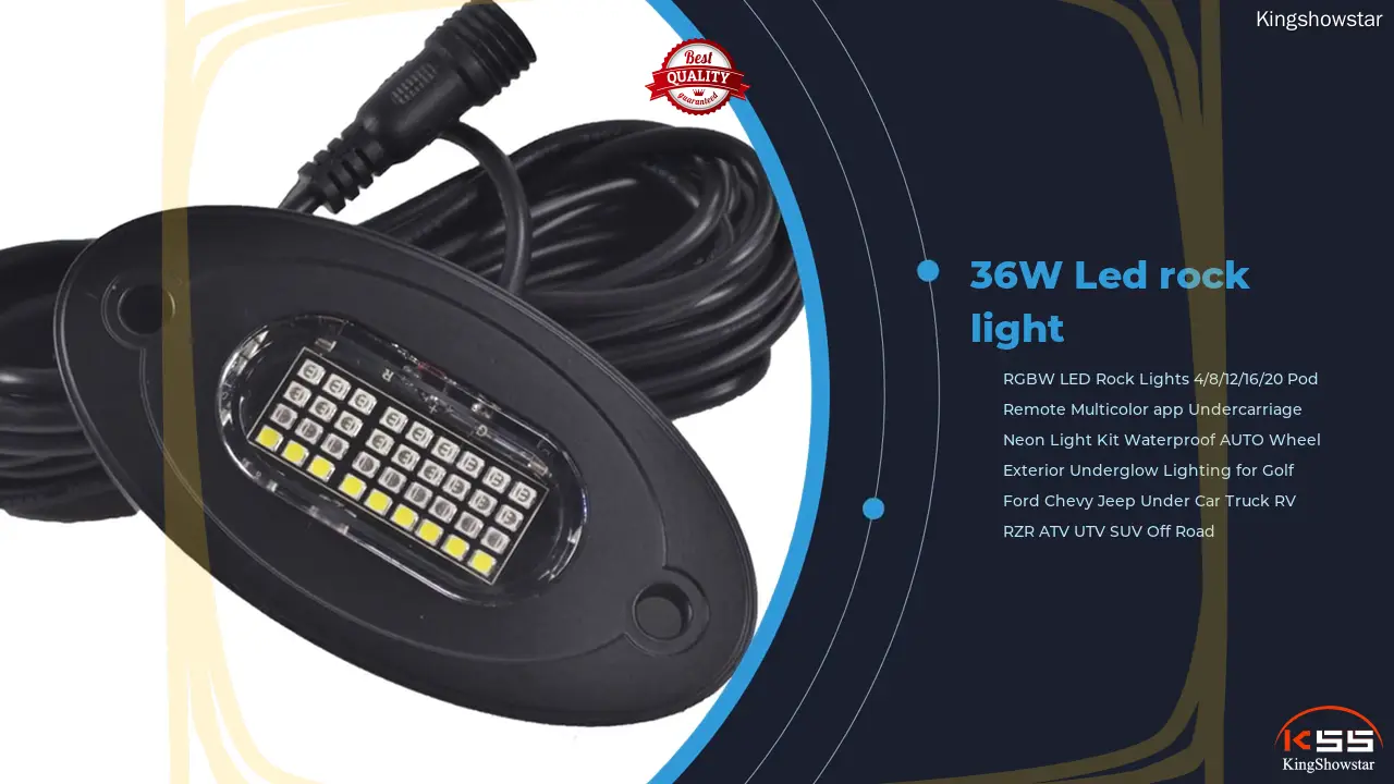 Kingshowstar | Custom truck led rock lights supplier 1
