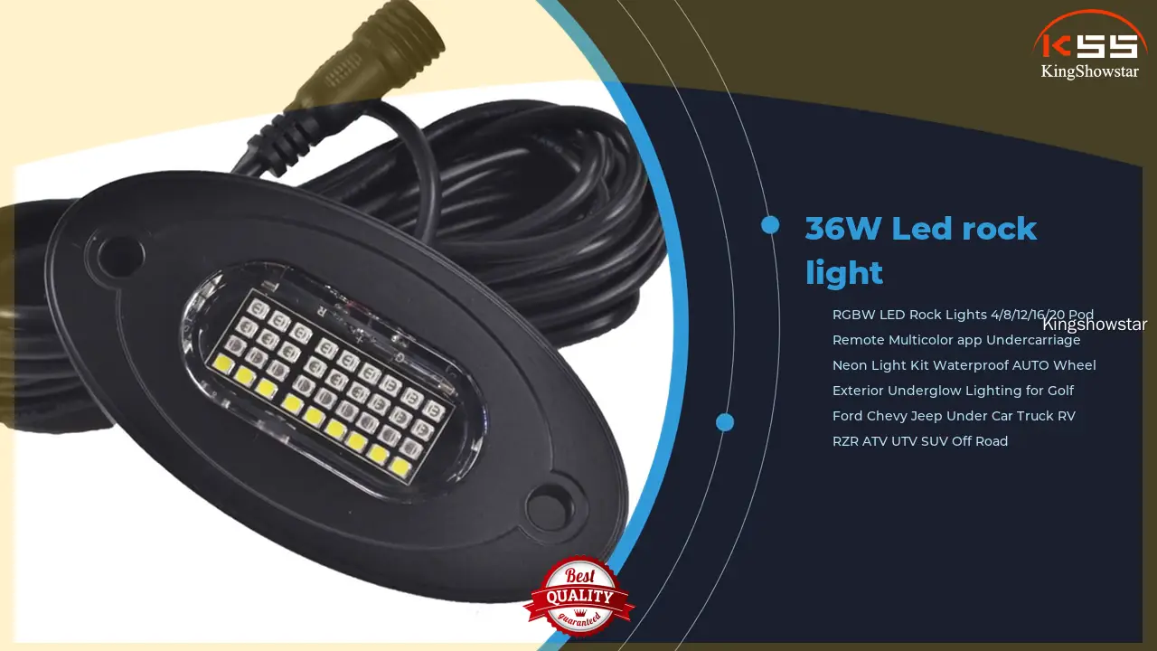 Kingshowstar | Quality rgb rock lights manufacturer 1
