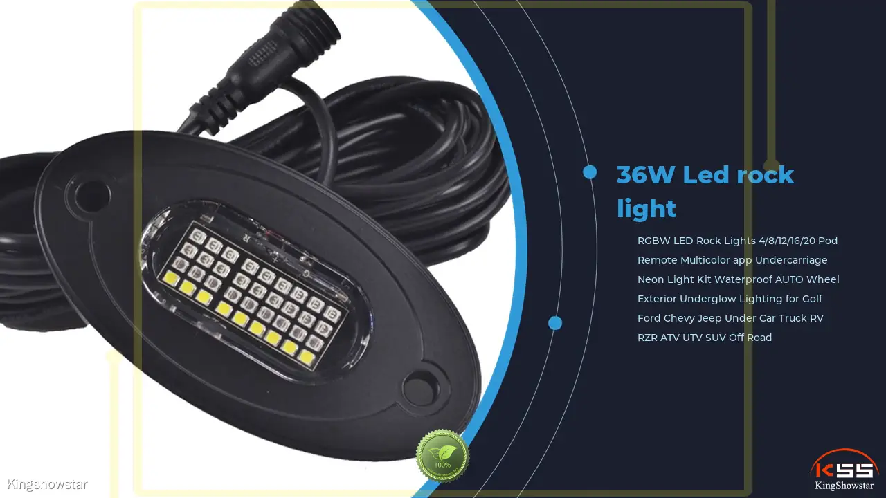 Custom rock lights for atv manufacturer Manufacturer | Kingshowstar 1