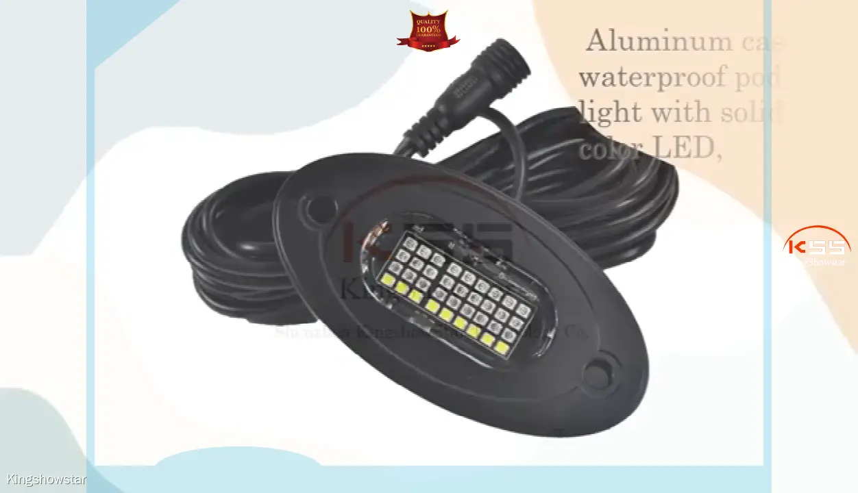 Custom rgb led rock lights vendor Manufacturer | Kingshowstar 1