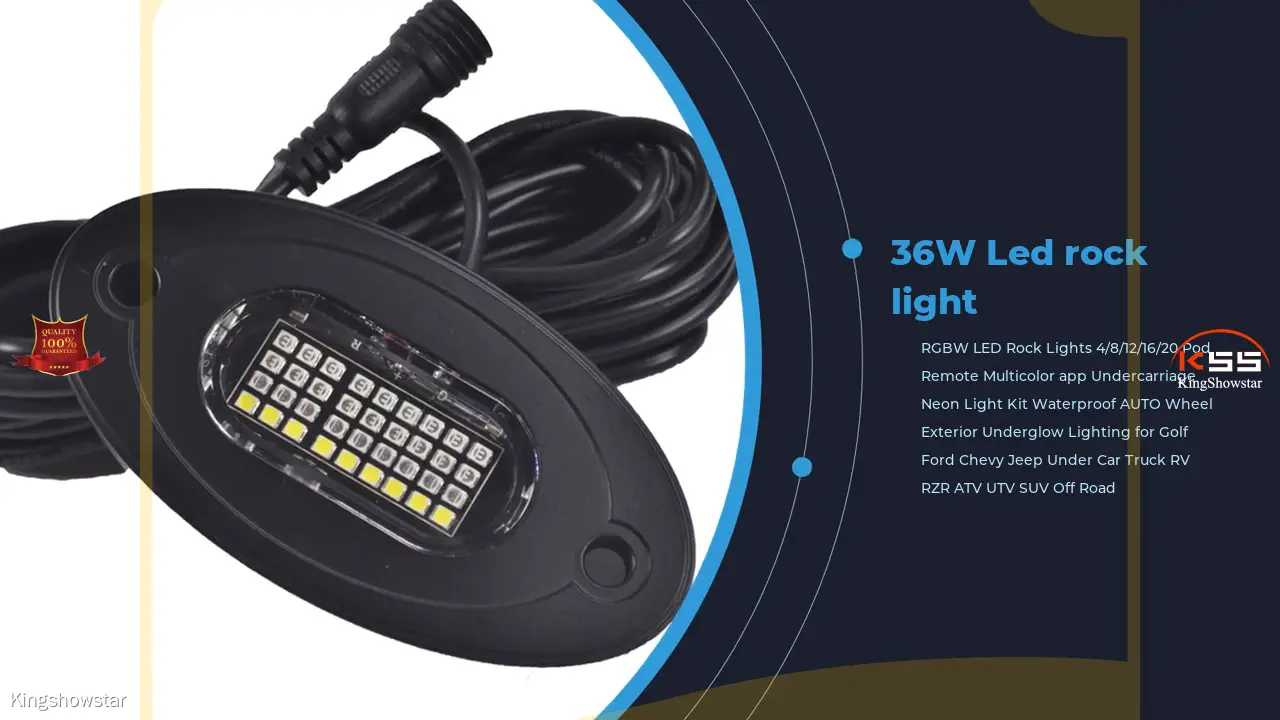 Kingshowstar | Bulk rgb rock lights wholesale 1