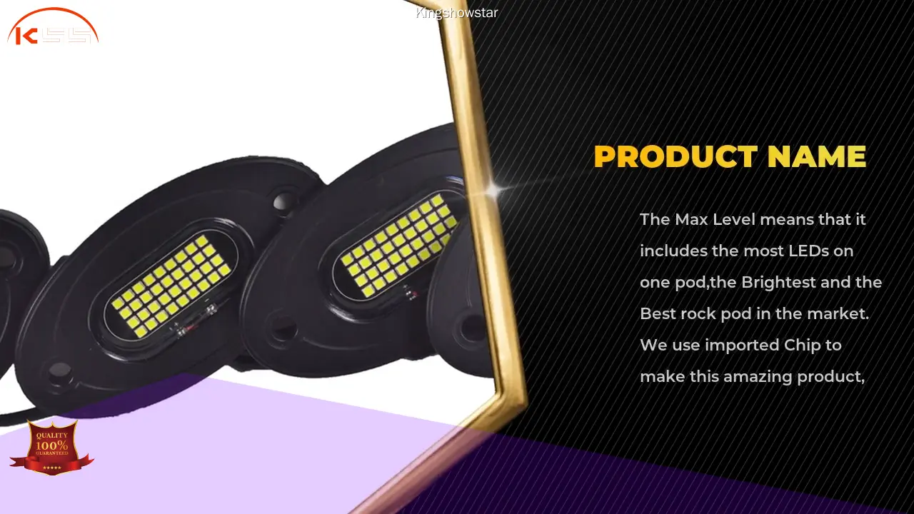 Kingshowstar | Bulk buy led rock light vendor 1