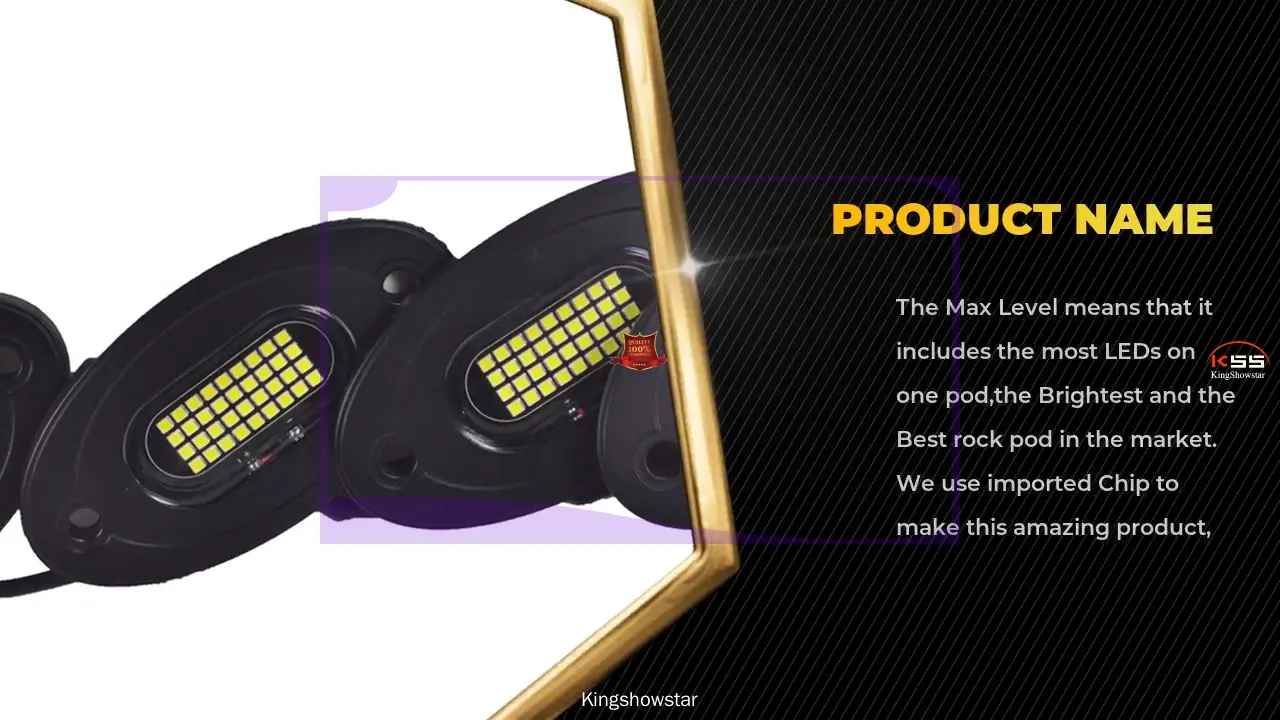 Kingshowstar | Bulk truck led rock lights vendor 1