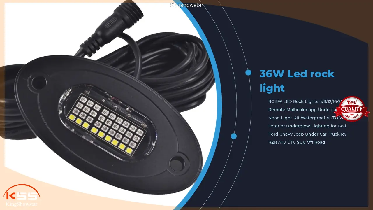 Kingshowstar | Bulk white rock lights cost 1