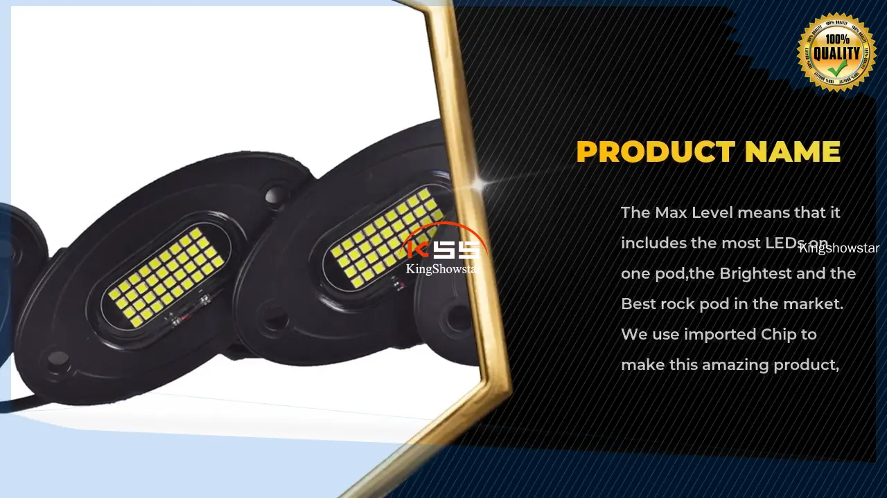 Custom car rock lights supply | Kingshowstar 1