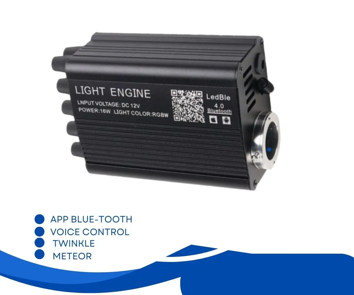 Kingshowstar 16W RGBW 光ファイバー スターシーリングライト