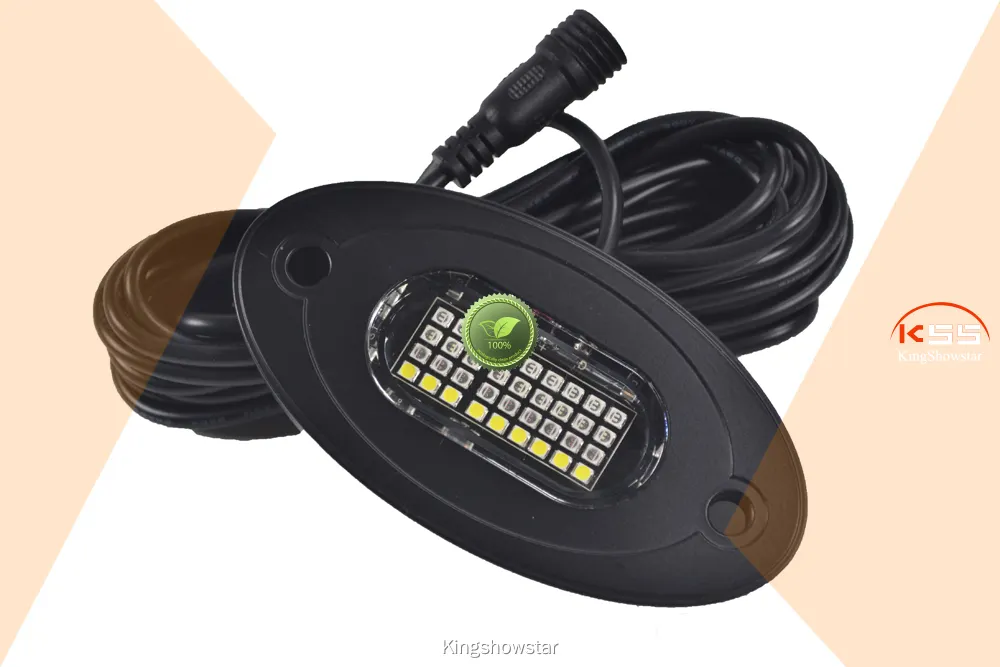 Waterproof RGBW LED Rock Lights - 8 Pods Underglow Kit 1