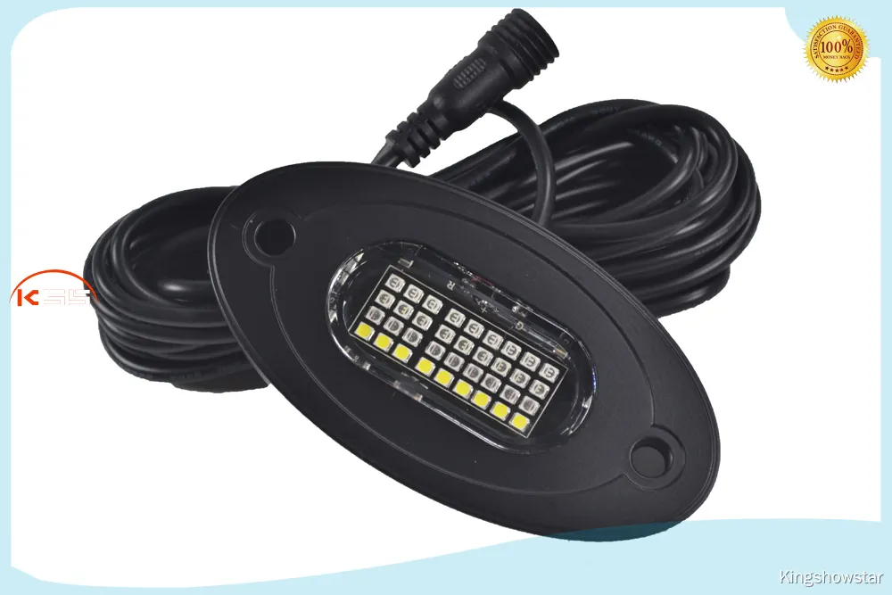 Waterproof RGBW LED Rock Lights - 8 Pods with Music Mode 1