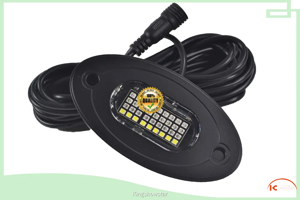 RGBW LED Rock Lights - 8 Pods Underglow Kit 1
