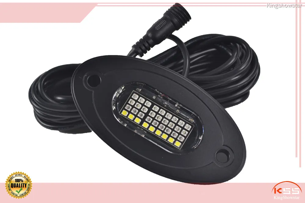 RGBW LED Rock Lights - 8 Pods Underbody Multicolor Lighting Kit 1
