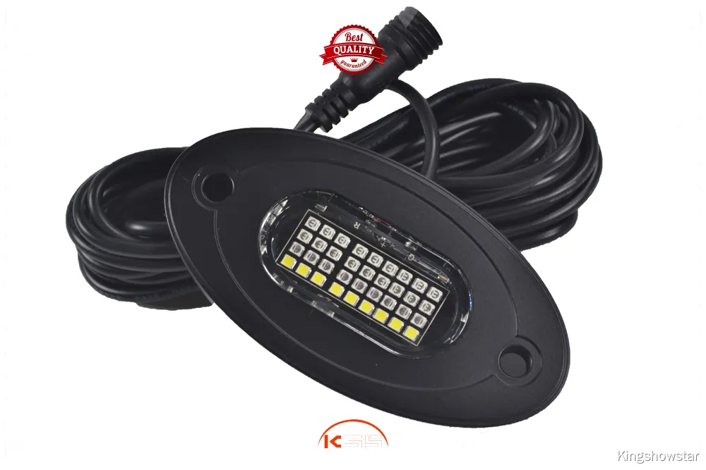 RGB LED Rock Lights - 8 Pod Underglow Kit 1