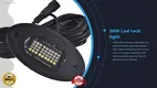 Super Bright 8 Pods LED Rock Lights for Trucks & ATVs 1