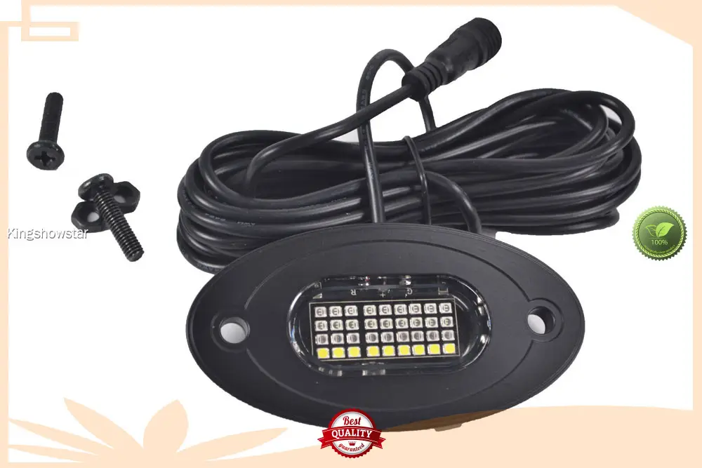 RGBW LED Rock Lights - Waterproof, App Controlled, Music Mode 1