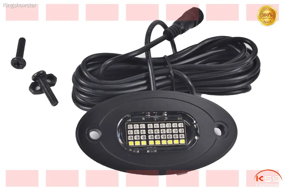 4 Pods RGBW Led Rock Lights - Waterproof underglow lights for ATV 1