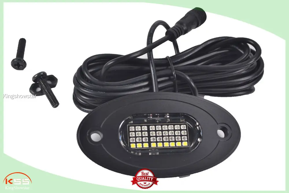 Waterproof RGBW Rock Lights with App Controller 1