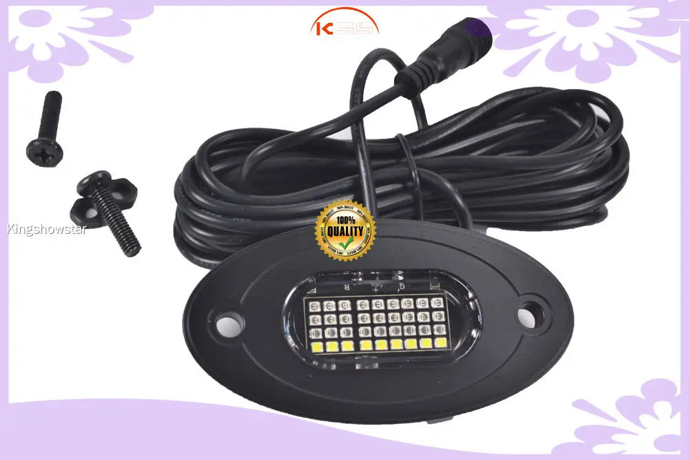 Best RGBW LED Rock Lights - 8 Waterproof Underglow Pods with App Control 1
