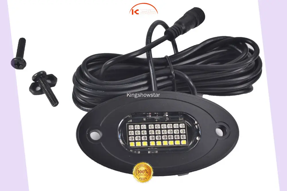 Truck LED Rock Lights - Waterproof RGBW Neon Pods 1