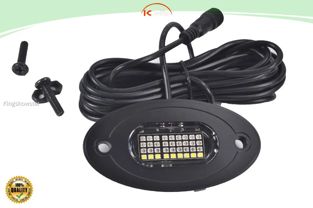 RGBW LED Rock Lights - Waterproof with App Controller 1