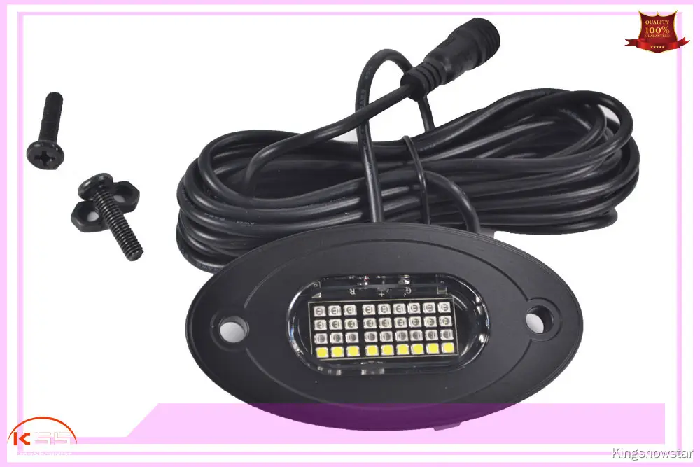 Upgraded RGBW LED Rock Lights - 8 Pods with App Control & Music Mode 1