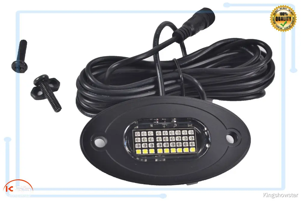 High-Quality RGBW Rock Lights with App Controller 1