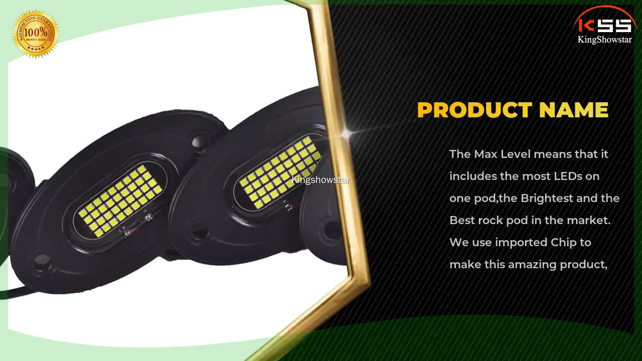 2021 Newest Waterproof ATV Rock Lights 1