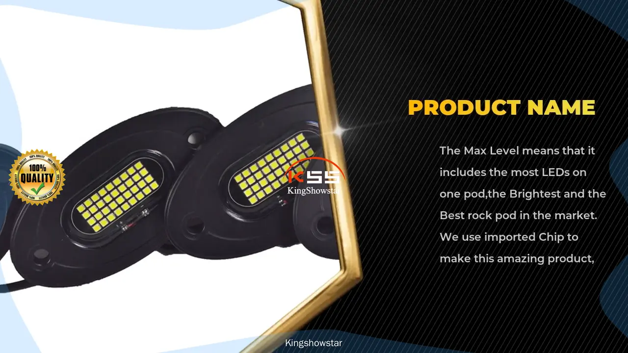 2021 Brightest White LED Rock Light - Superior Performance 1