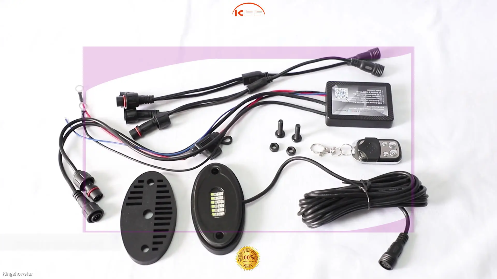 KS RGBW LED Rock Light Kit for Auto Lighting System 1