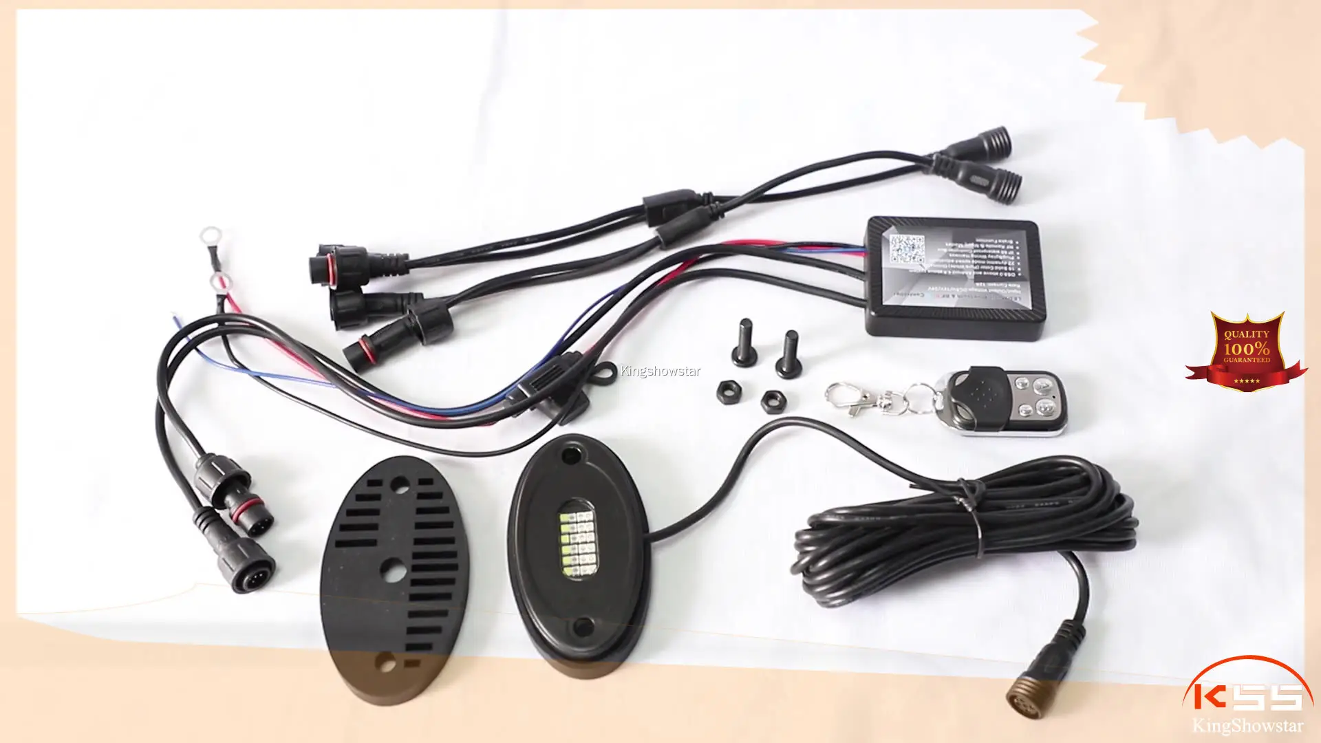 RGBW Rock Light Pods - Super Bright LED - ATV UTV 4x4 1