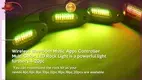 Kingshowstar 36W RGBW LED Rock Light Kit - Best Rock Lights 1