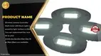 KingShowstar Waterproof Aluminum White Car Rock Lights - The Max Level LEDs 1