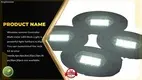 Max Waterproof Aluminum LED Rock Light - Brightest in Market 1