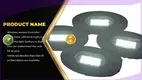 RGB Rock Lights - Waterproof Aluminum Underbody Car Light 1