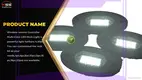 Max Waterproof Aluminum White Rock Light - Best Supplier 1